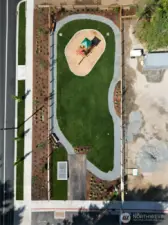 Neighborhood community space.