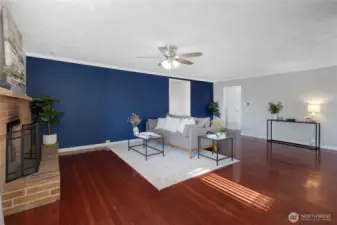 Living Room from Entry Way