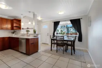 Large Kitchen with eating space