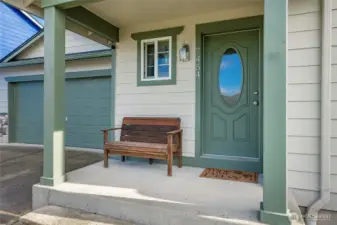 West Facing Entry Door