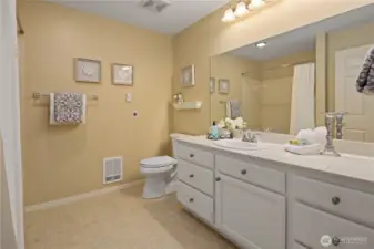 Hall bath