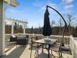 The deck beckons you for grilling, wine nights, early morning coffee and spontaneous friend gatherings