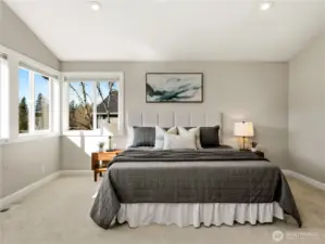 A primary suite designed for rest and retreat