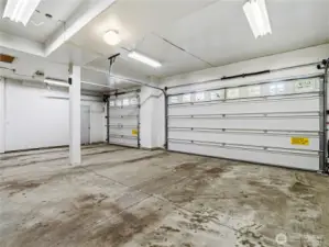 Experience the peace of mind that comes with a true three-car capacity garage.