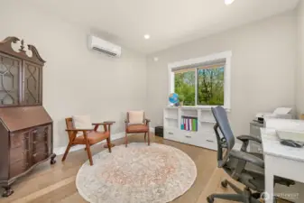 Downstairs office, set up for Murphy Bed