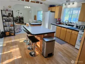 Expansive Kitchen