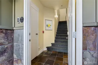 Dedicated Entry and Attached Garage