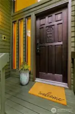 Vintage front door