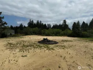 Cleared build site