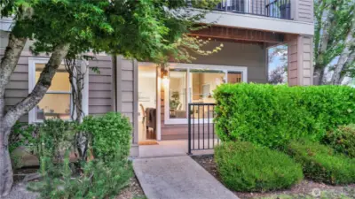 Front door porch