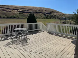 Deck Off Kitchen and Front Porch