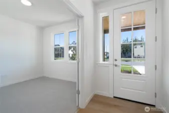 Lot 21 - Main Level Entrance