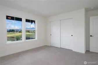 Upstairs Bedroom - Pics are of a different 2834 plan. Features and colors may differ.
