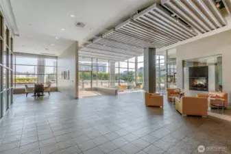 The Esplanade lobby welcomes you and your guests.