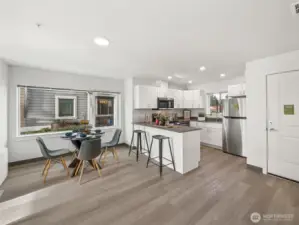 LVP flooring on main level