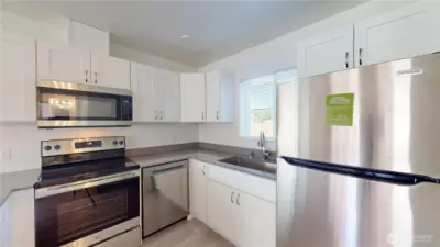 Nice and bright kitchen