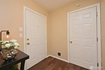 Entry hallway leads to your attached 2-car garage.