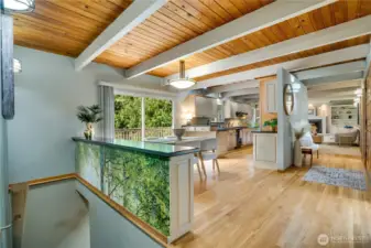 So much bonus space downstairs!