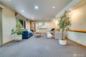 A very large bonus space designed for versatility—ideal for a media room, pool table, hobby area, or multi-use retreat