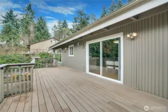 An expansive deck designed for entertaining—where everyday moments feel brighter and more memorable.