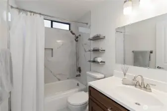 Secondary bathroom