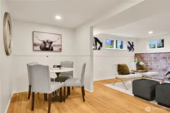 Gaming or bar area off bonus room