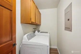 Roomy Laundry room and Waher and Dryer stay