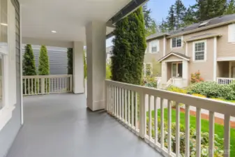 Covered Front Porch