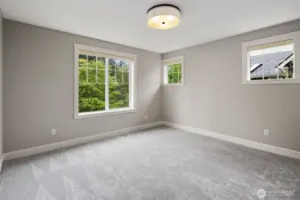 Lower Level Family Room and Full Bath