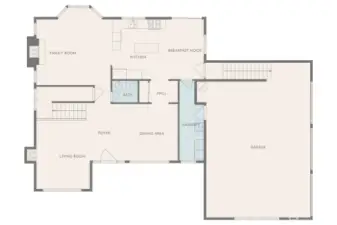Main Level Floor Plan