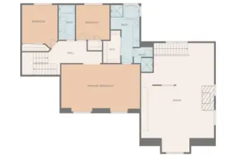 Upper Level Floor Plan