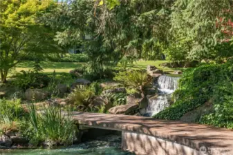 Waterfall below the Swan Crossing