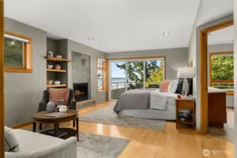 Primary suite with stunning views