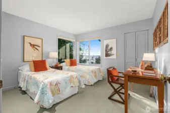 Second bedroom on lower level