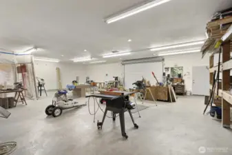 Shop finished interior