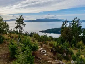 Looking SW from the build site over Chuckanut Bay.