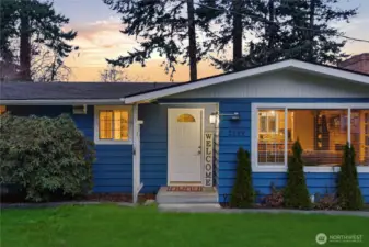 One level island living