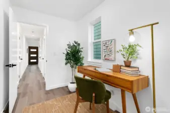 Small office on first floor