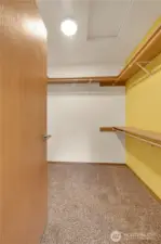 Primary Walk in Closet