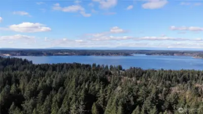 Olympic Mountains in the distance