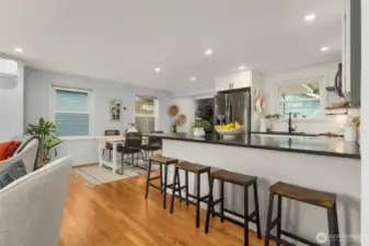 Oversized Kitchen Island, Perfect for Cooking and Gathering!