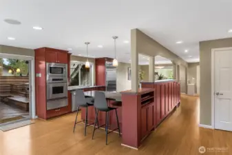 This kitchen is gorgeous and so unusual. You really have to see if for yourself