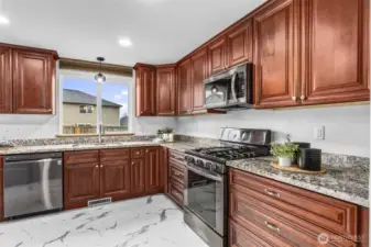 Interior, Main floor Kitchen