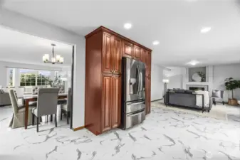 Interior, Main Floor kitchen