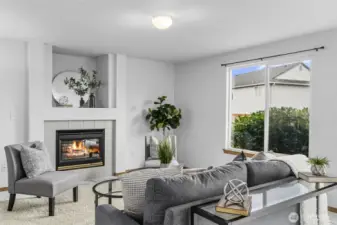 Interior, Main floor living room