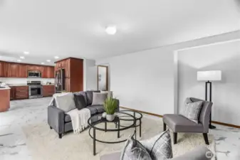 Interior, Main floor living room