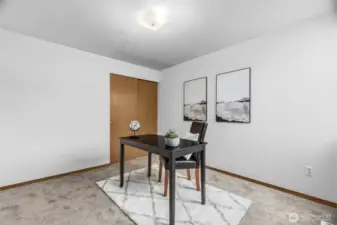 Interior, Main floor bedroom 1