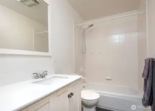 Ensuite bathroom on top floor.