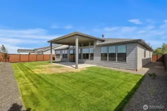 shown with optional covered patio