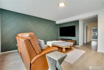 Upstairs hardwood flooring flows seamlessly throughout.